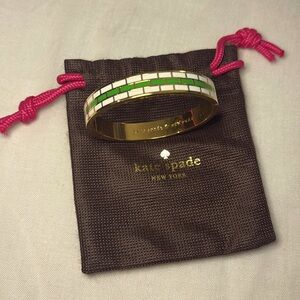 Kate Spade “Train of Thought” Enamel Bangle